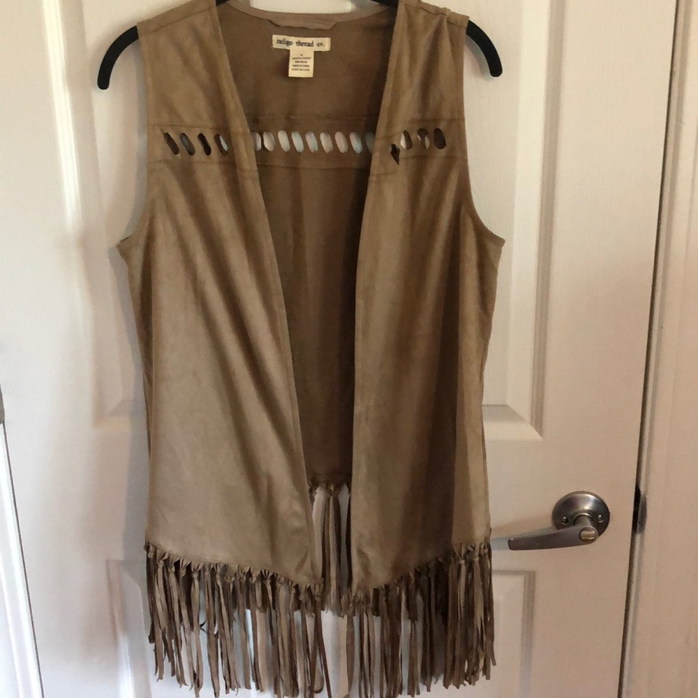 Fringed vest